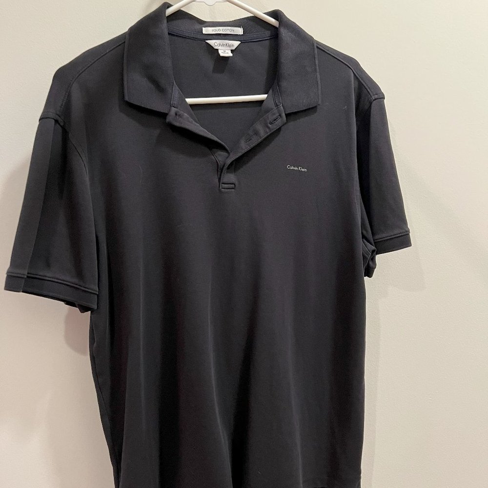 Medium Calvin Klein Liquid Cotton Polo